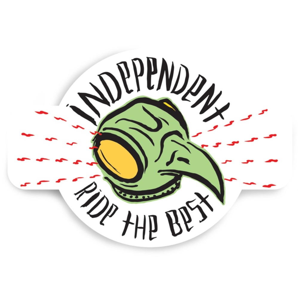 Independent Hawk Transmission Clear Mylar Sticker