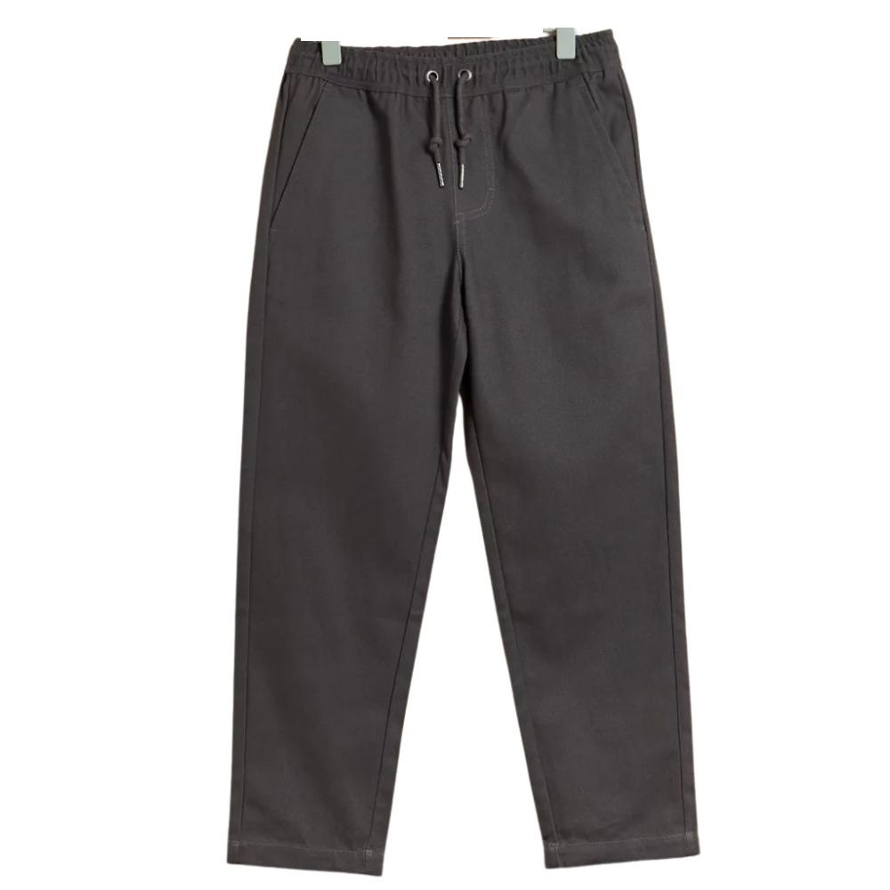 Santa Cruz Solid Strip Elastic Charcoal Youth Pants