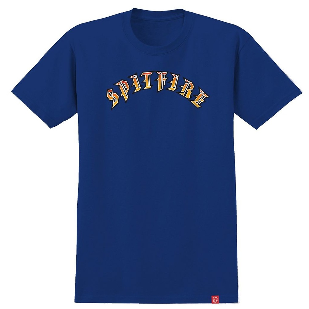 Spitfire Old E Royal Youth T-Shirt [Size: S]