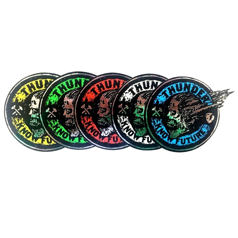 Thunder Trucks Scream Mainline Medium x 1 Skateboard Sticker [Colour: Yellow]