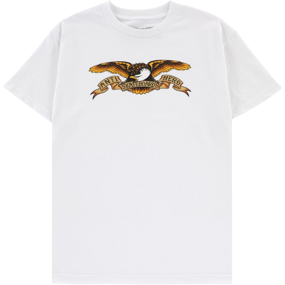 Anti Hero Eagle White T-Shirt [Size: L]