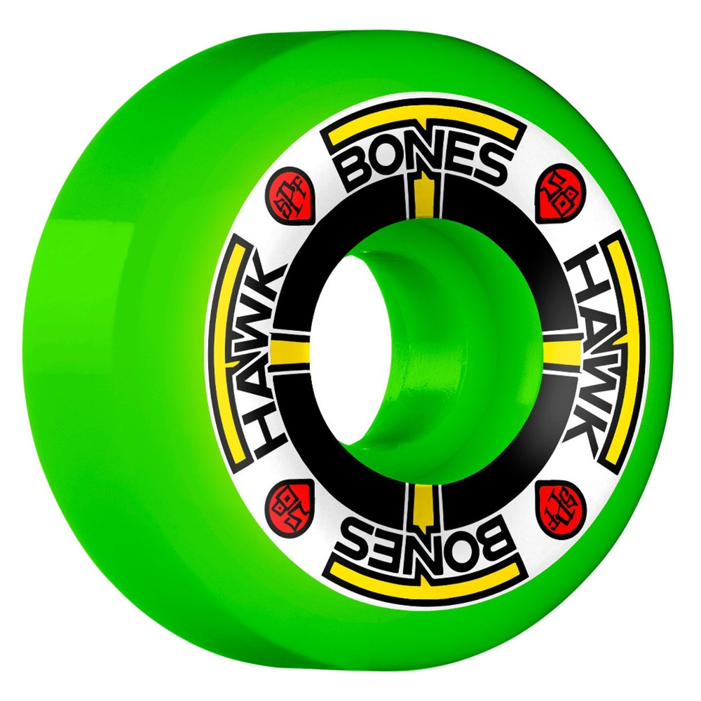 Bones Hawk T-Bones SPF P5 Green 84B 58mm Skateboard Wheels