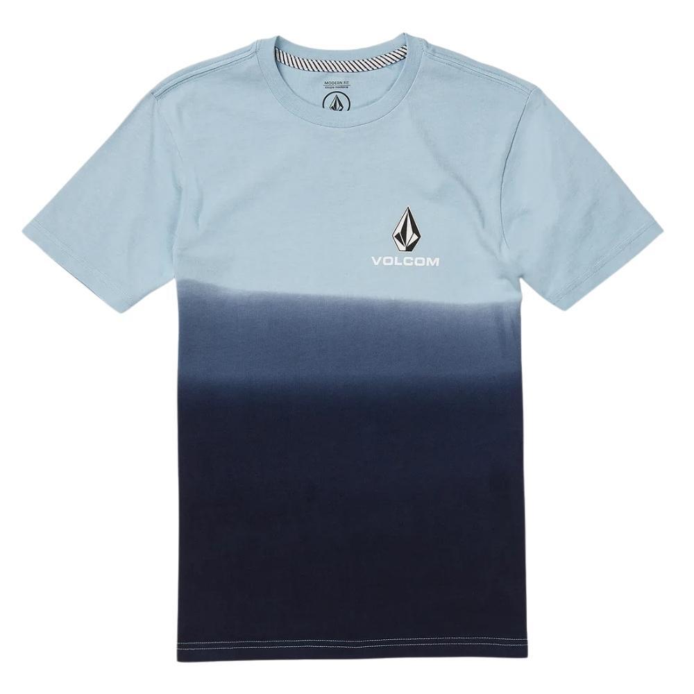 Volcom Dip Blue Fog Youth T-Shirt [Size: 8]