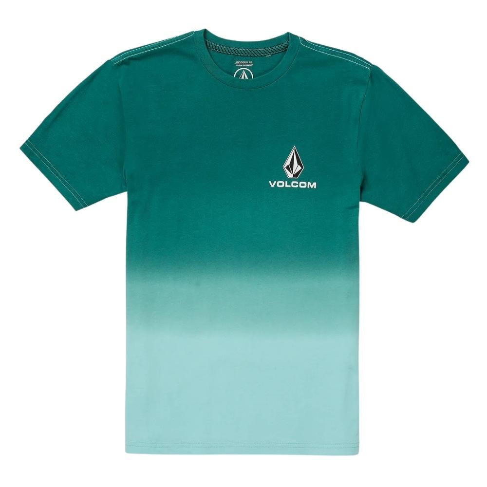 Volcom Dip Teal Green Youth T-Shirt [Size: 8]