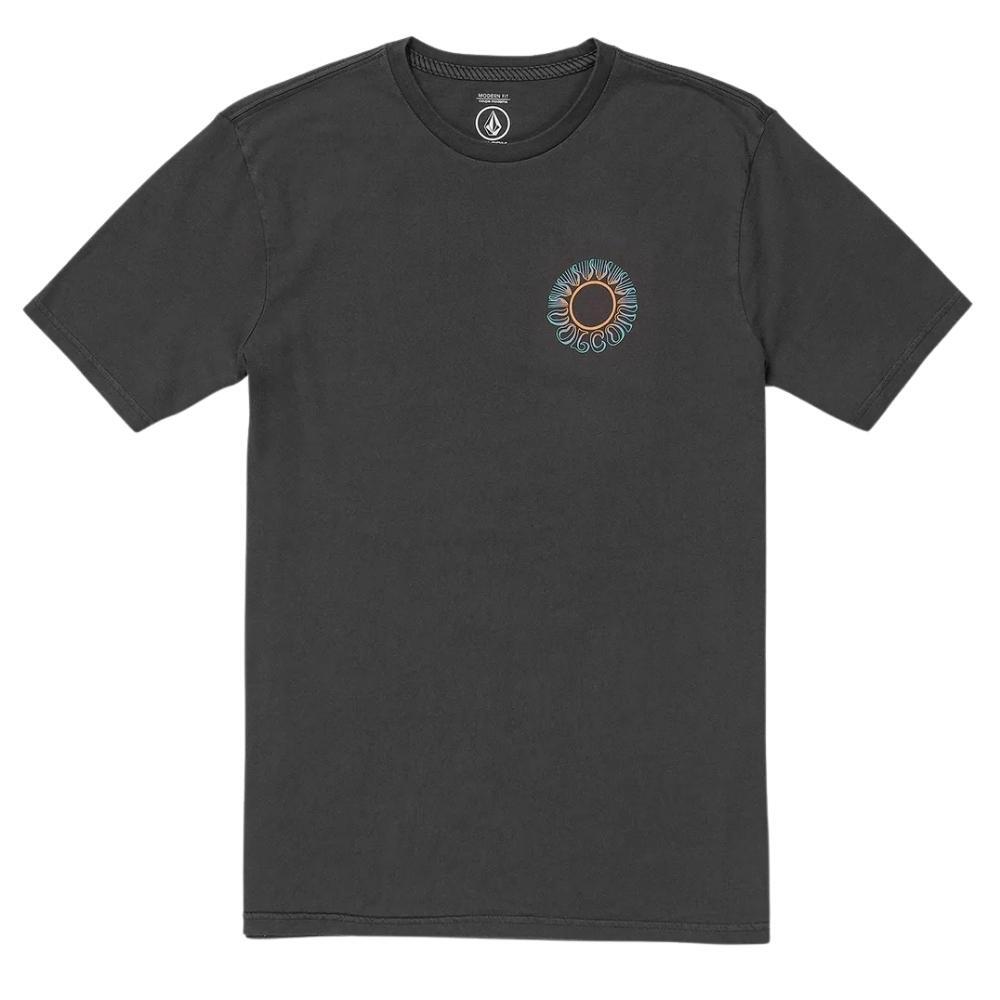 Volcom Glassoff Asphalt Black T-Shirt [Size: M]