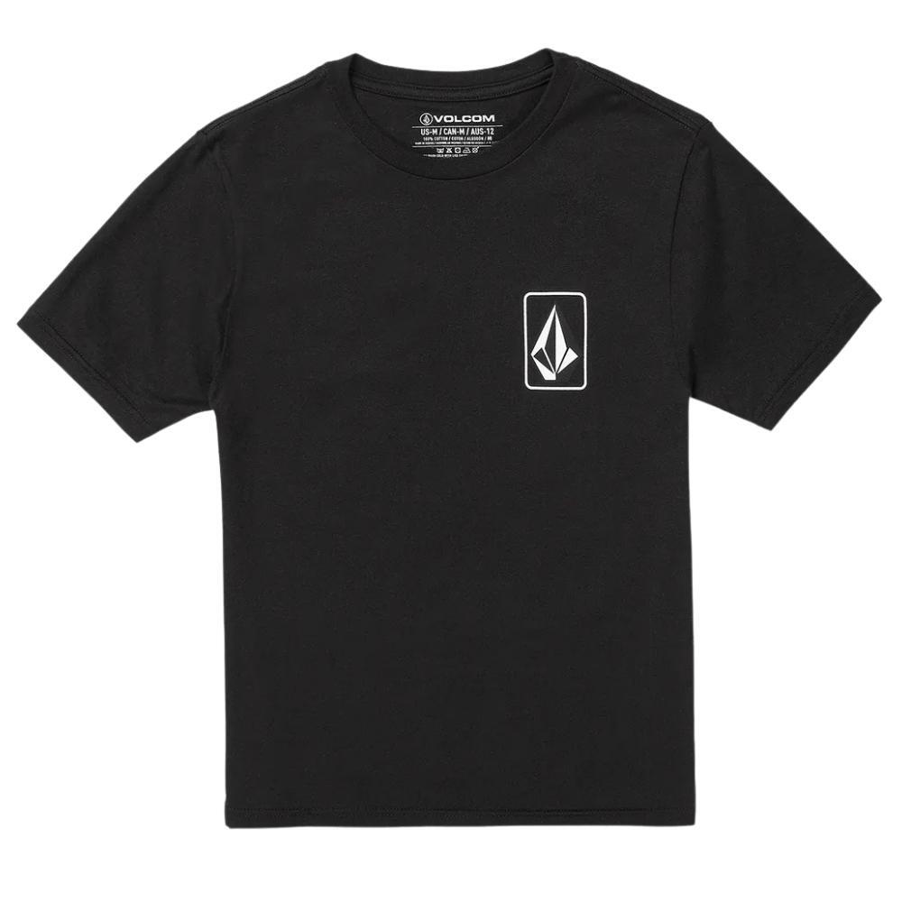 Volcom Fullpipe Black Youth T-Shirt [Size: 12]