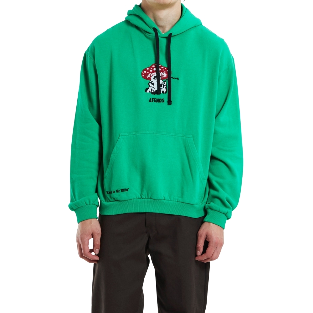AFENDS Mens Universal - Graphic Hoodie - Mustard