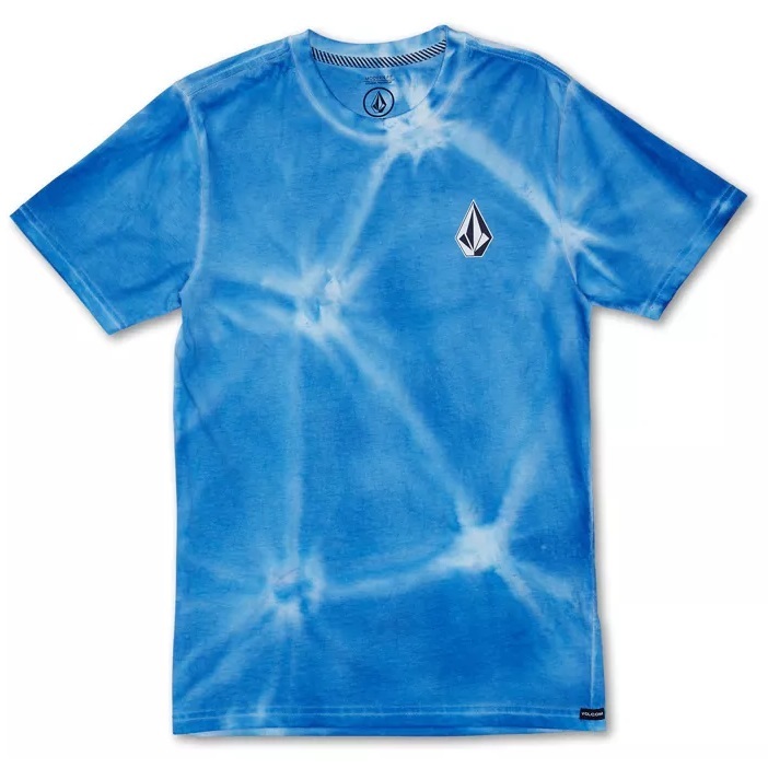 Volcom Iconic Stone Stardye Maliblue Youth T-Shirt [Size: 10]