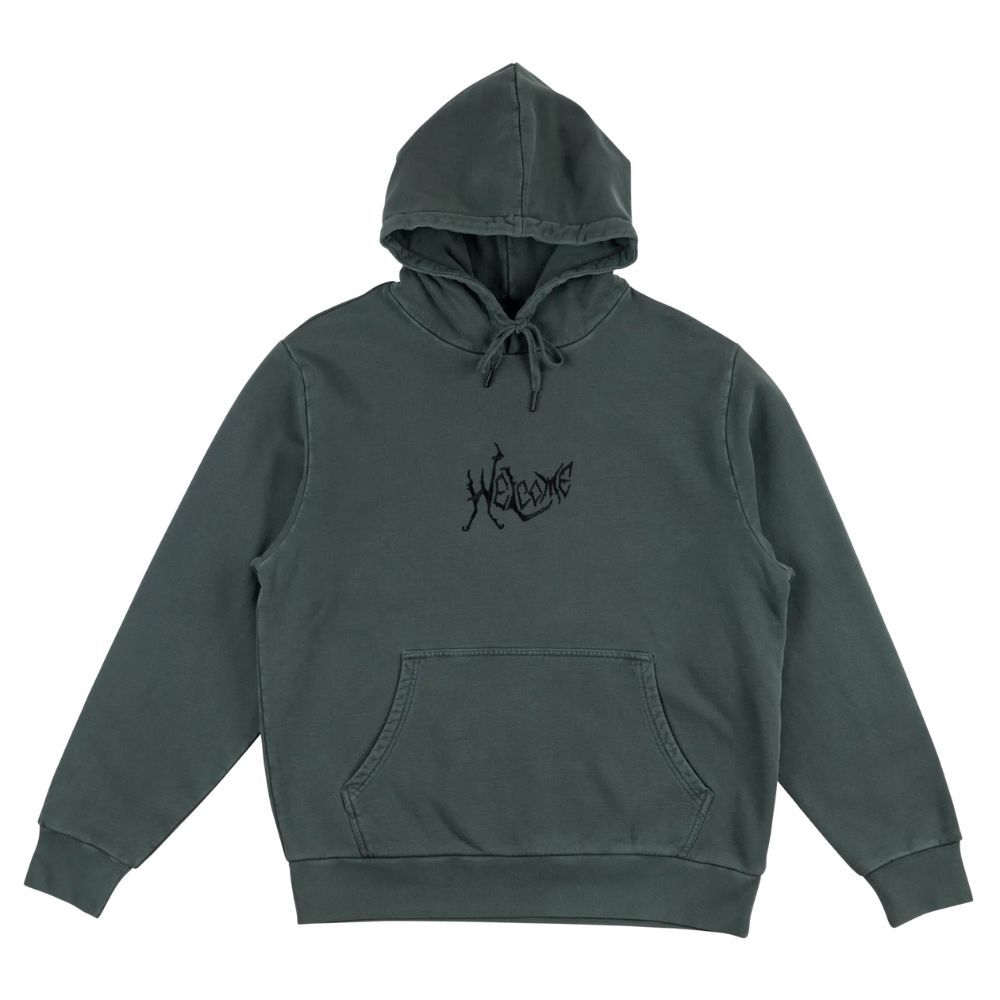 Welcome Skateboards Spine Garment Dyed Duck Hoodie [Size: M]