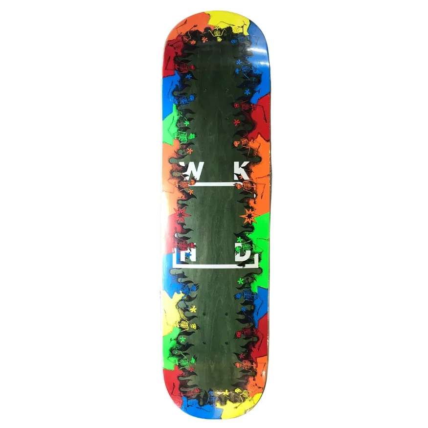 WKND Border Logo Green 8.25 Skateboard Deck