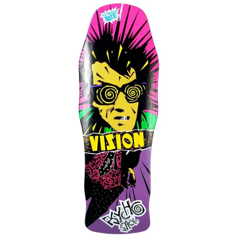 Vision Original Psycho Stick Reissue Purple Skateboard Deck