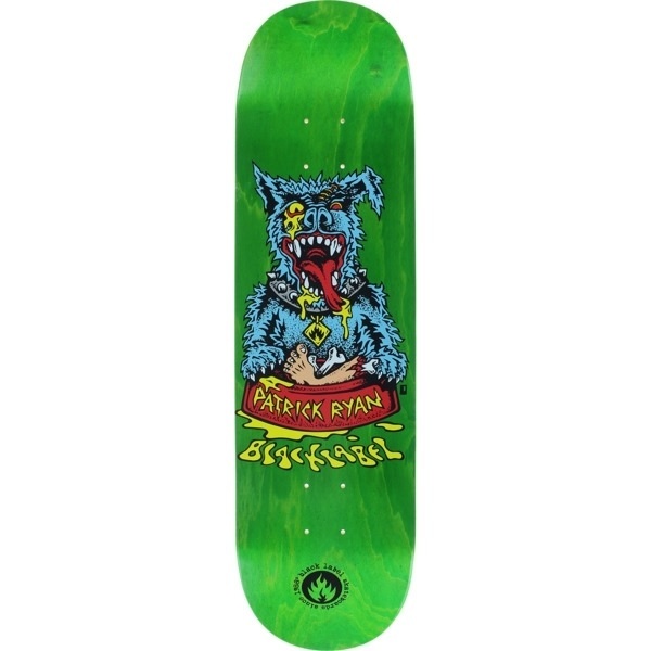 Black Label Patrick Ryan Sick Dog 8.25 Skateboard Deck