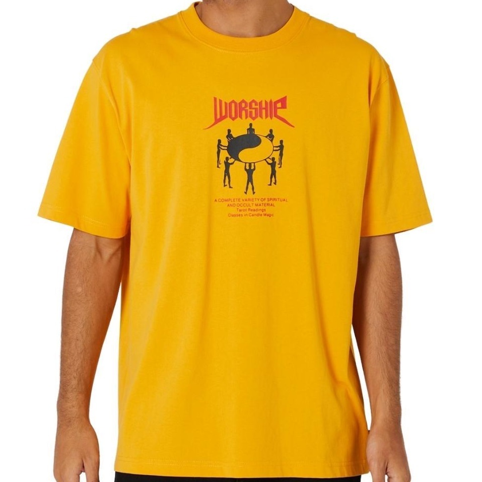 Worship Bonethrower Golden Rod T-Shirt [Size: M]