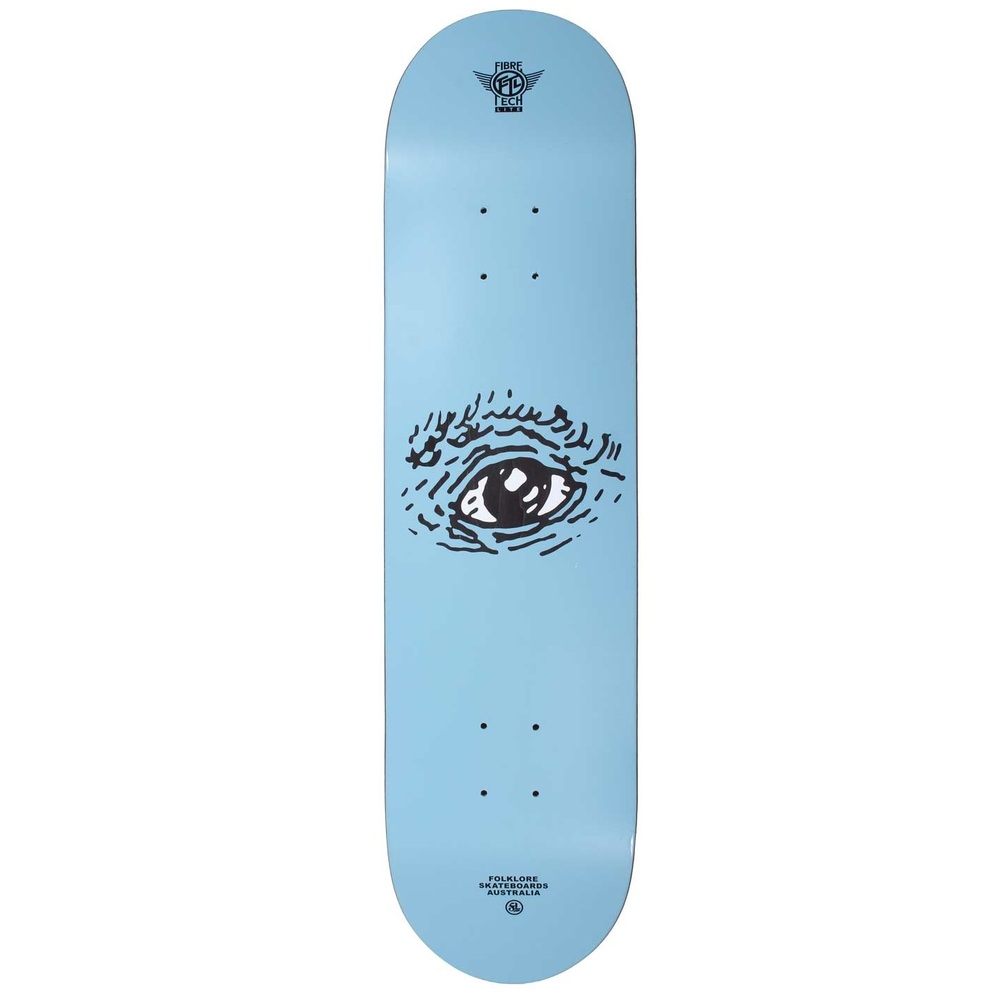 Folklore Fibretech Lite Eye Blue 8.125 Skateboard Deck