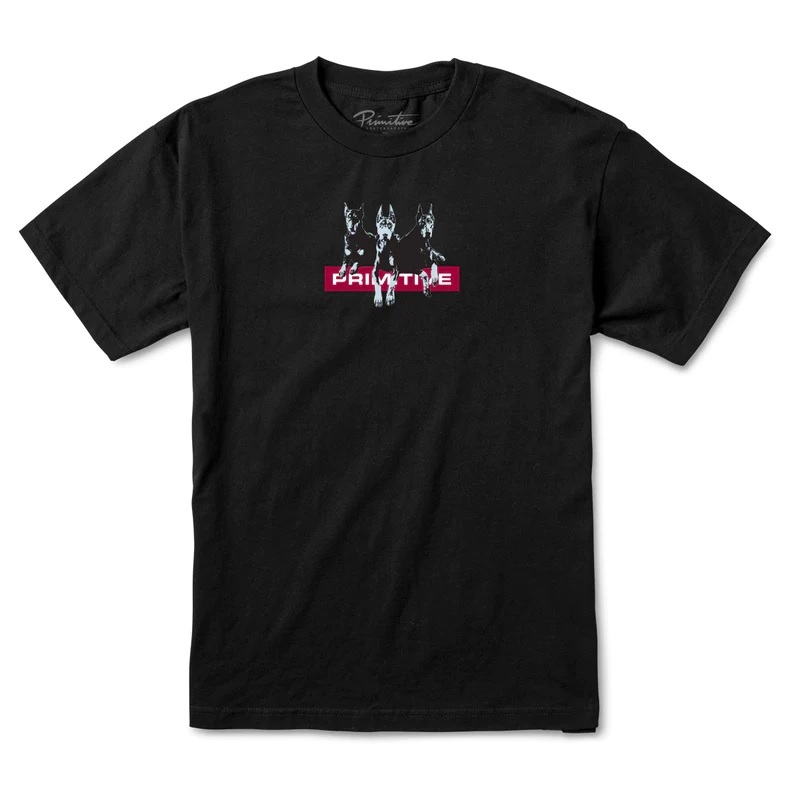 Primitive Gatekeepers Black Youth T-Shirt [Size: S]