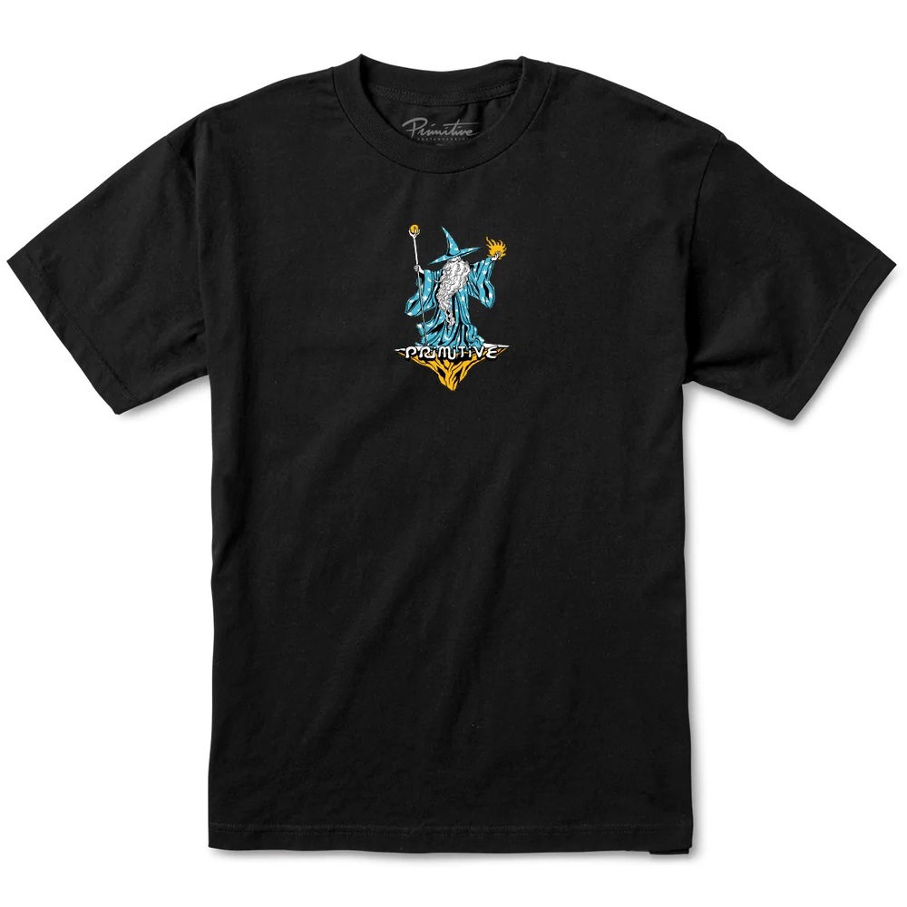 Primitive Wizard Black Youth T-Shirt [Size: M]