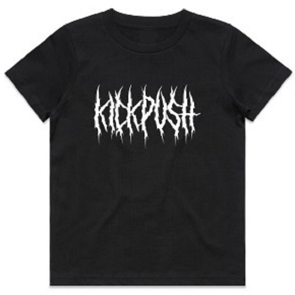 Kick Push Blackened Youth T-Shirt [Size: 8]