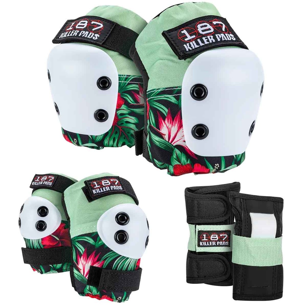 187 Six Pack Hibiscus Pad Set [Size: XS]