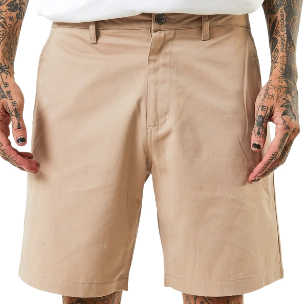 Afends Ninety Twos Recycled Chino Bone Shorts [Size: 30]