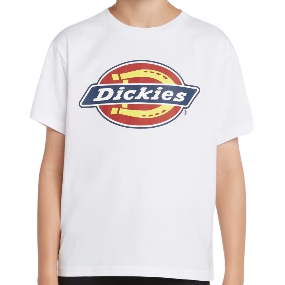 Dickies H.S Classic White Youth T-Shirt [Size: 8]