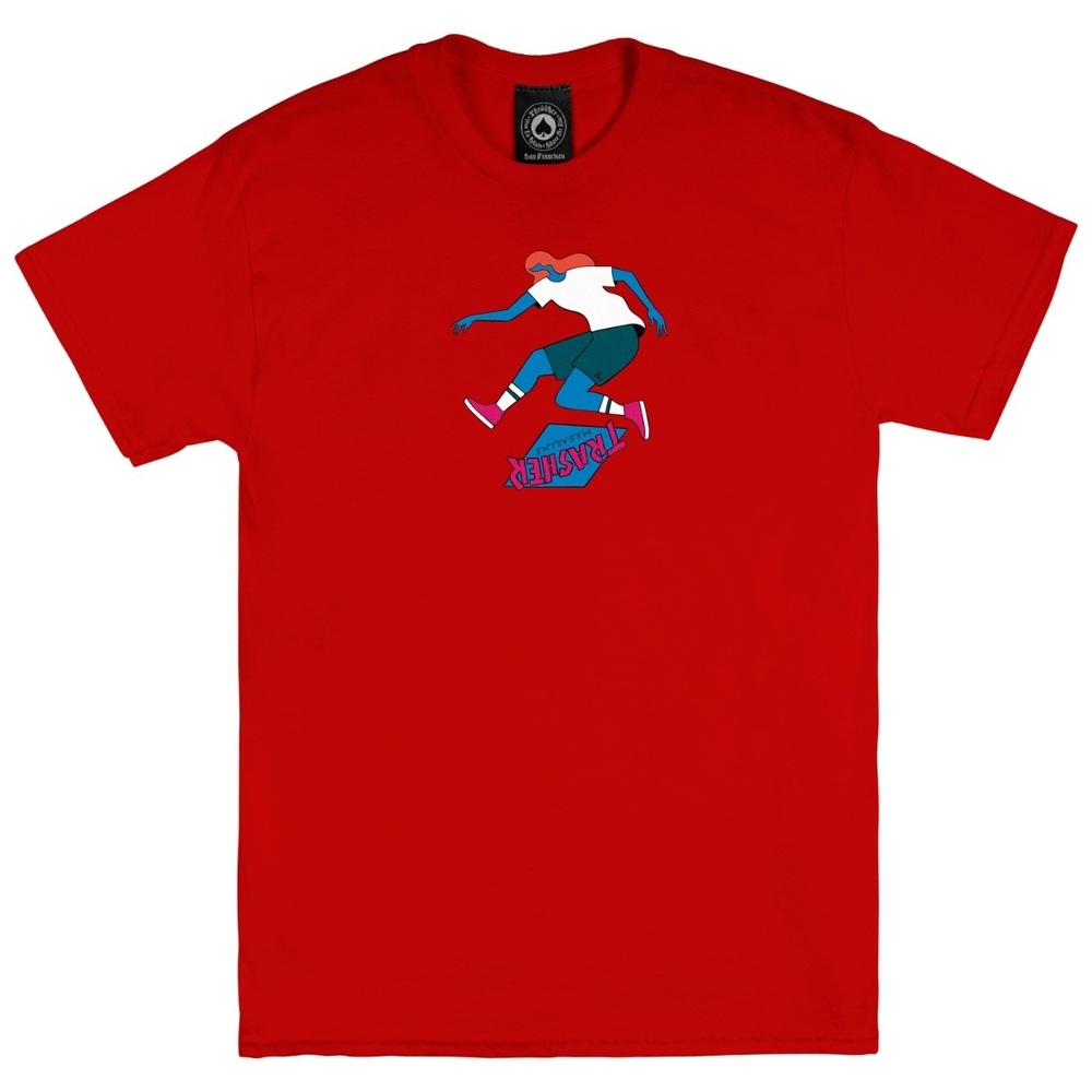 Thrasher Tre Red T-Shirt [Size: M]