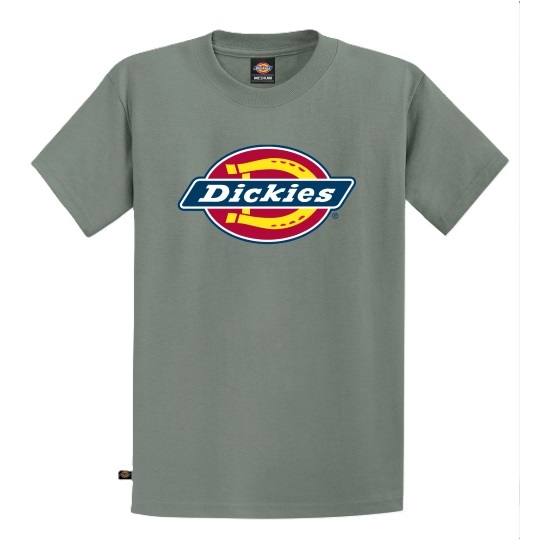 Dickies H.S Classic Rinsed Moss T-Shirt [Size: M]