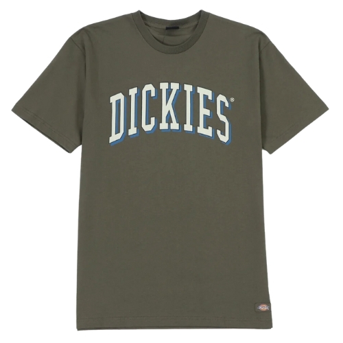 Dickies Longview Rinsed Moss Youth T-Shirt [Size: 8]