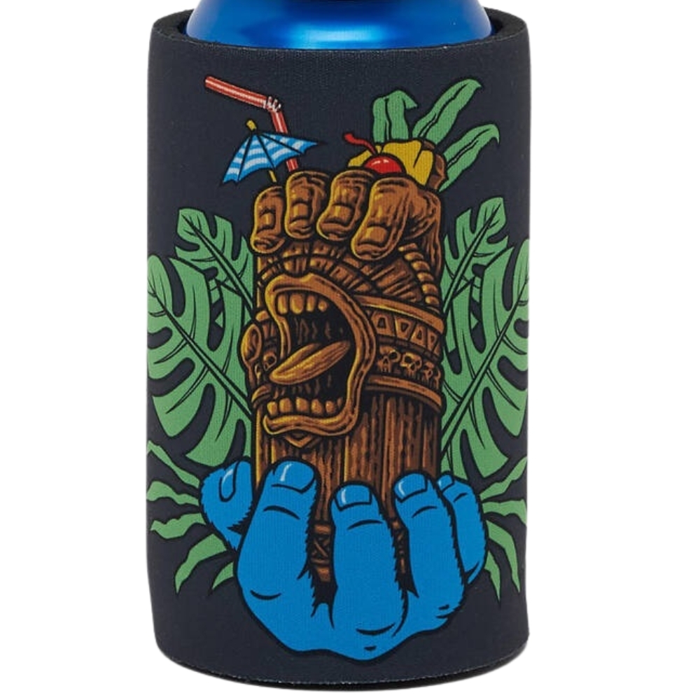 Santa Cruz Tiki Hand Stubby Cooler
