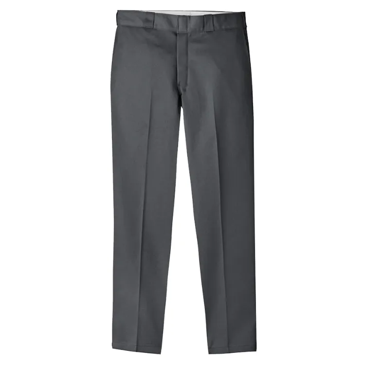 Dickies WE872 Slim Tapered Charcoal Pants [Size: 32]