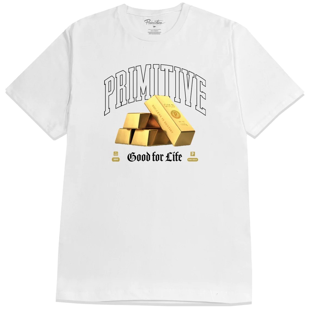 Primitive Hallmark White T-Shirt [Size: S]