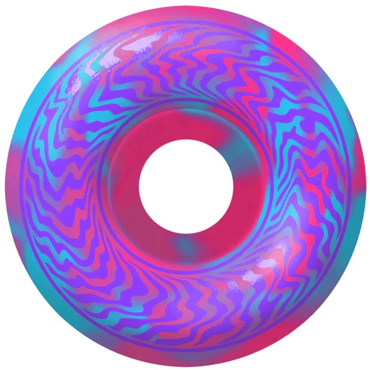 Spitfire Swirled Classic Pink Blue F4 99D 53mm Skateboard Wheels