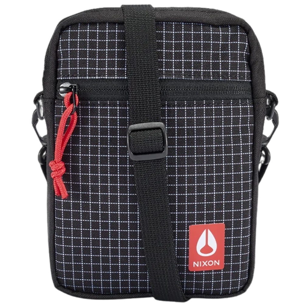 Nixon Stash Black Red Bag