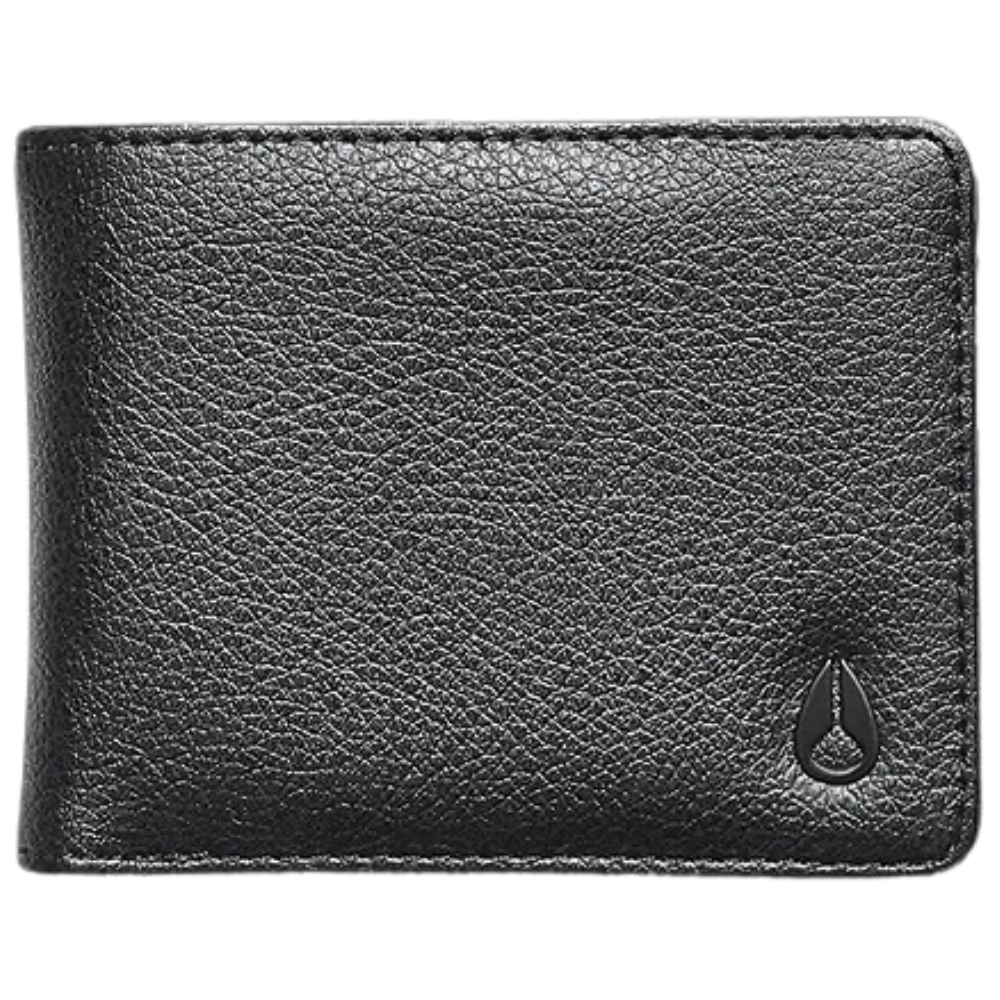 Nixon Cape Vegan Leather Black Wallet