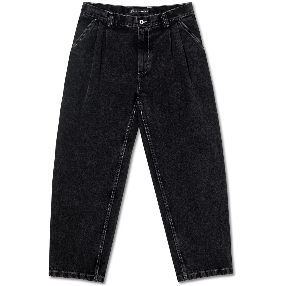 Polar Skate Co Grund Chinos Washed Black Pants [Size: 30/32]
