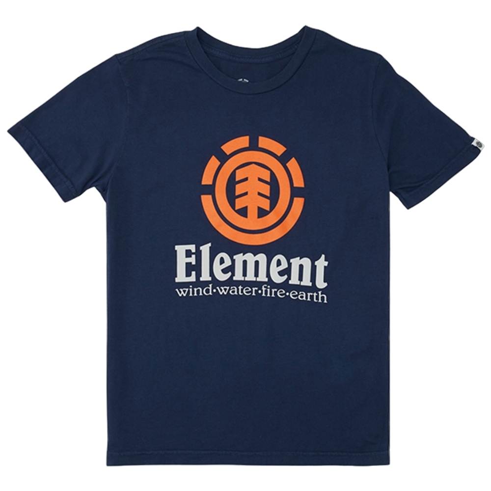Element Vertical Eclipse Navy Youth T-Shirt [Size: 10]