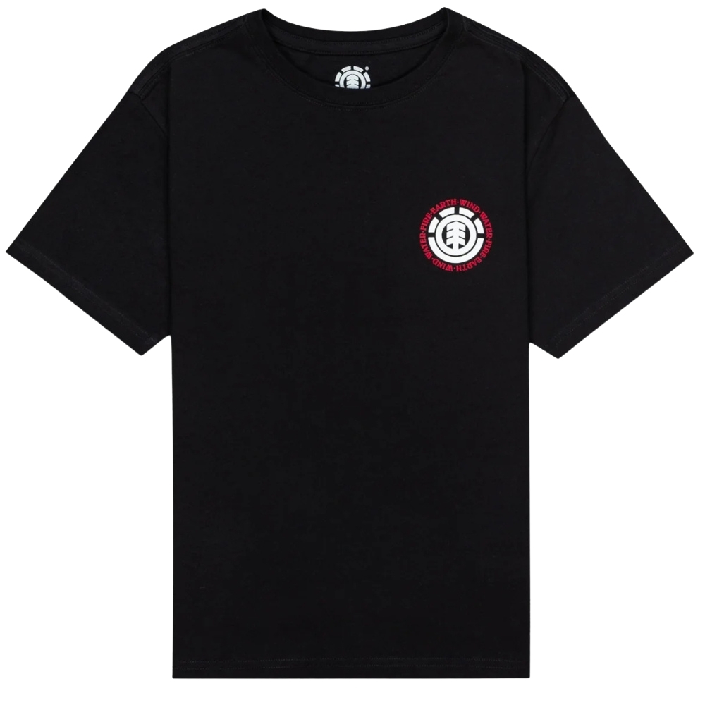 Element Seal BP Flint Black Youth T-Shirt [Size: 8]