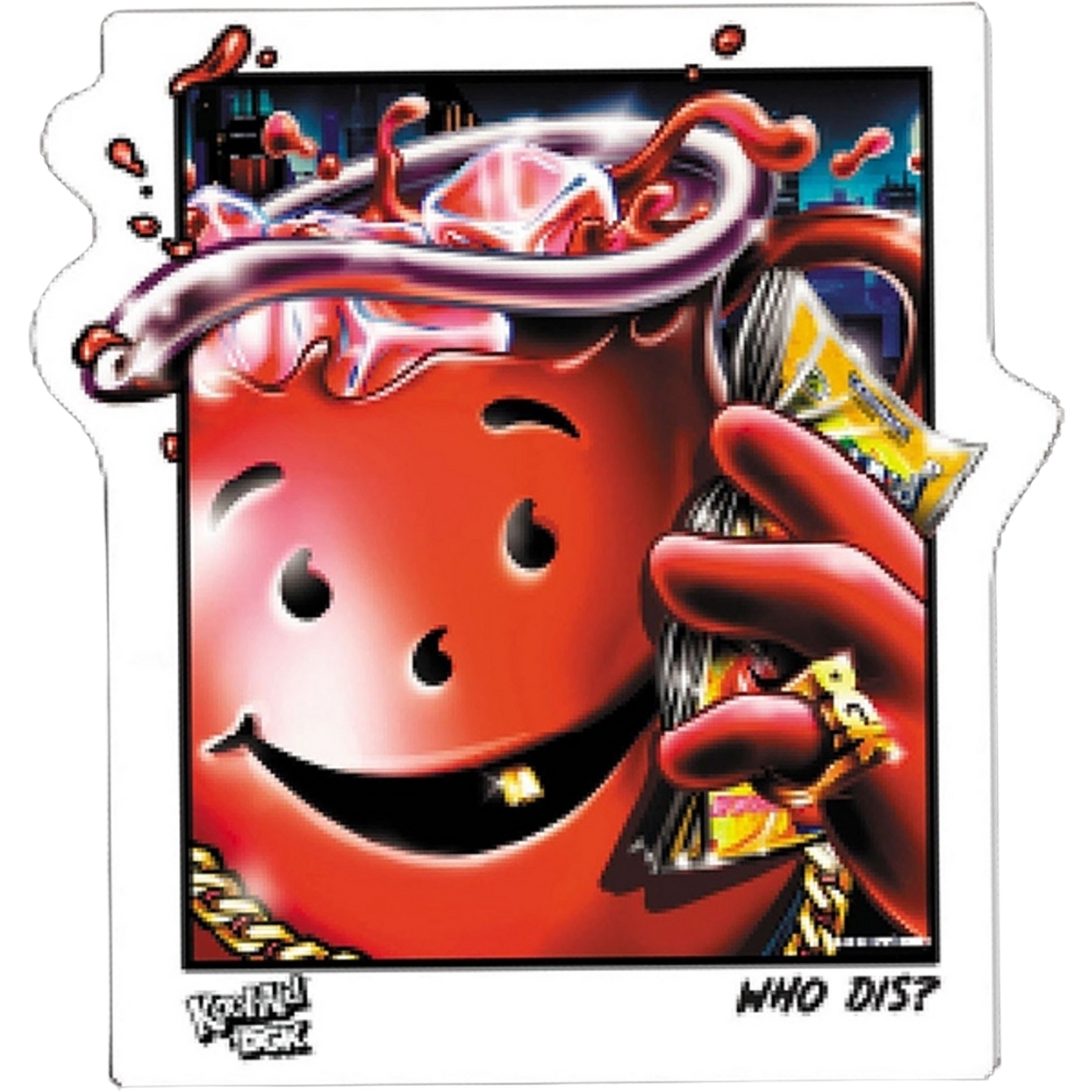 Dgk Kool Aid Whodis Skateboard Sticker