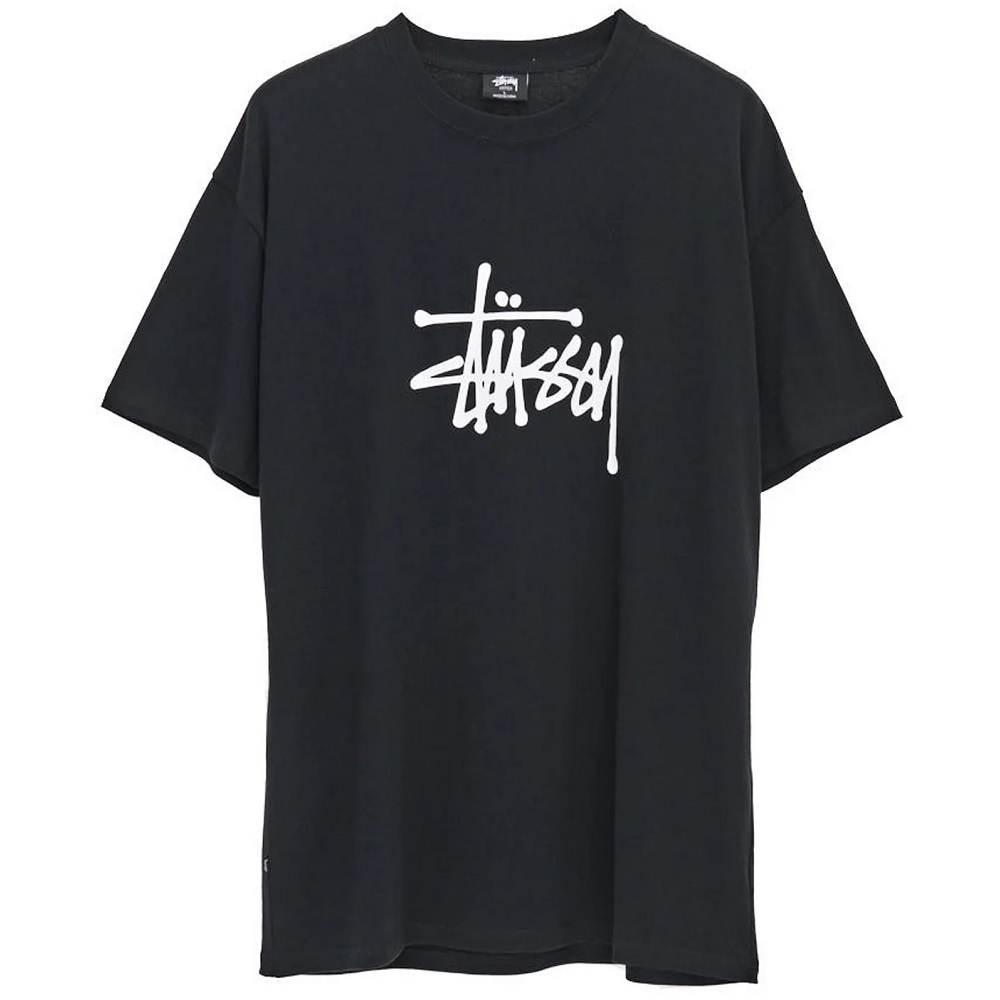 Stussy Solid Graffiti Black T-Shirt [Size: S]