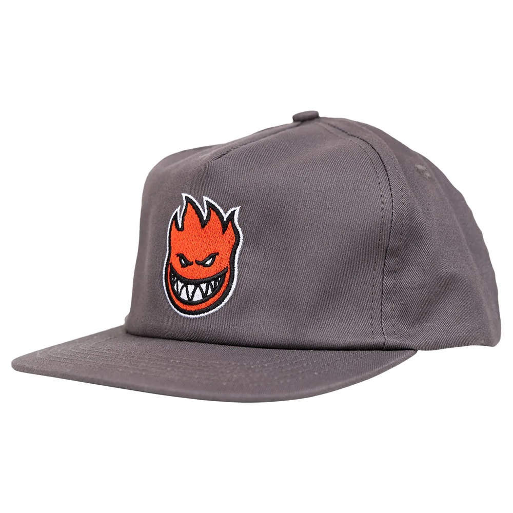Spitfire Bighead Fill Charcoal Red Hat Cap