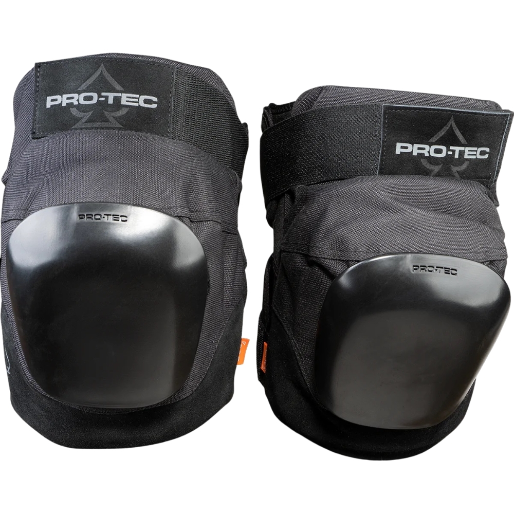 Protec Pro Black Protective Knee Pads [Size: XS]