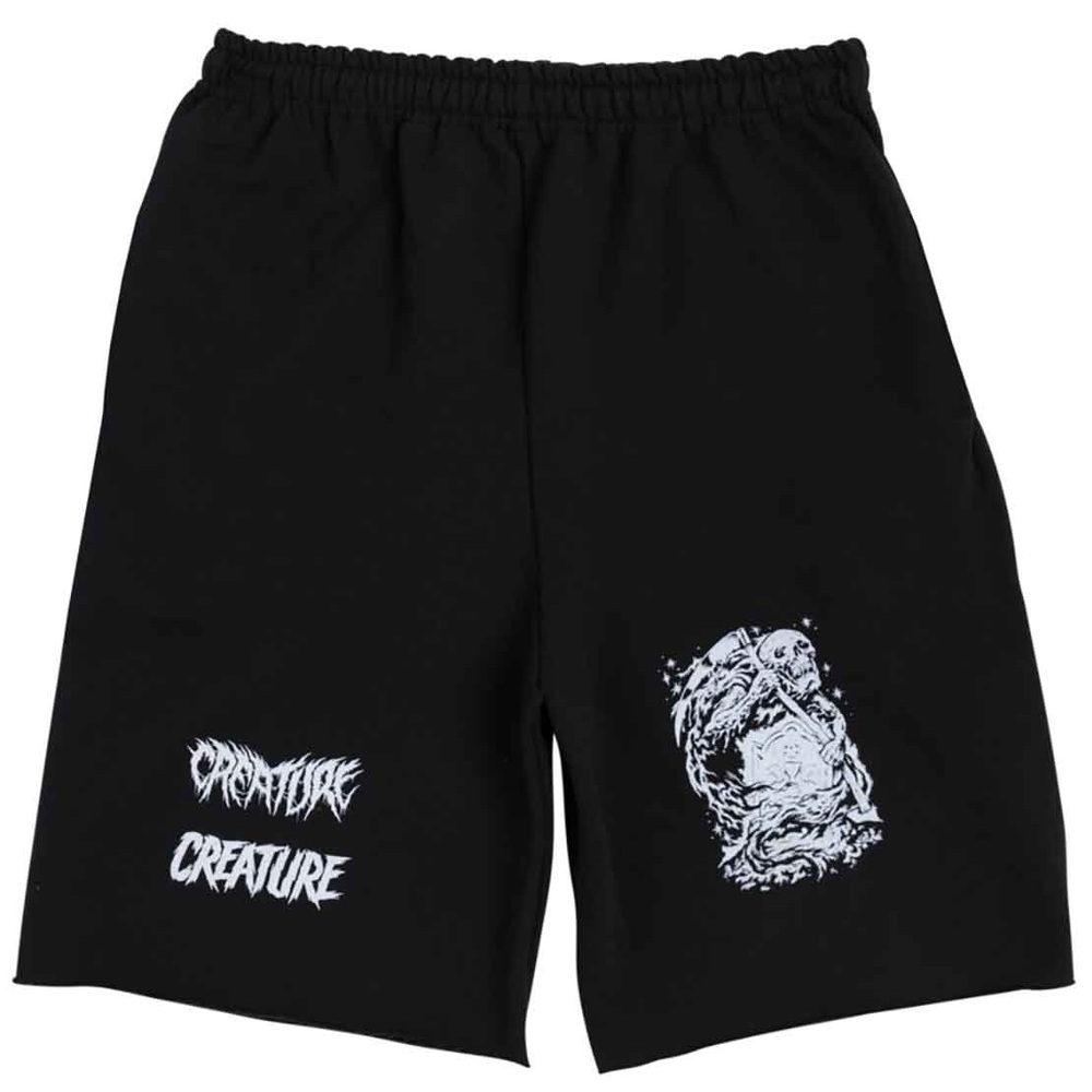 Creature Graveyard Black Shorts [Size: XL]