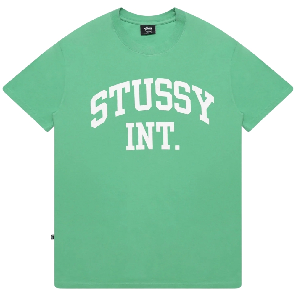Stussy Athletics 50/50 Pigment Apple Green T-Shirt [Size: M]