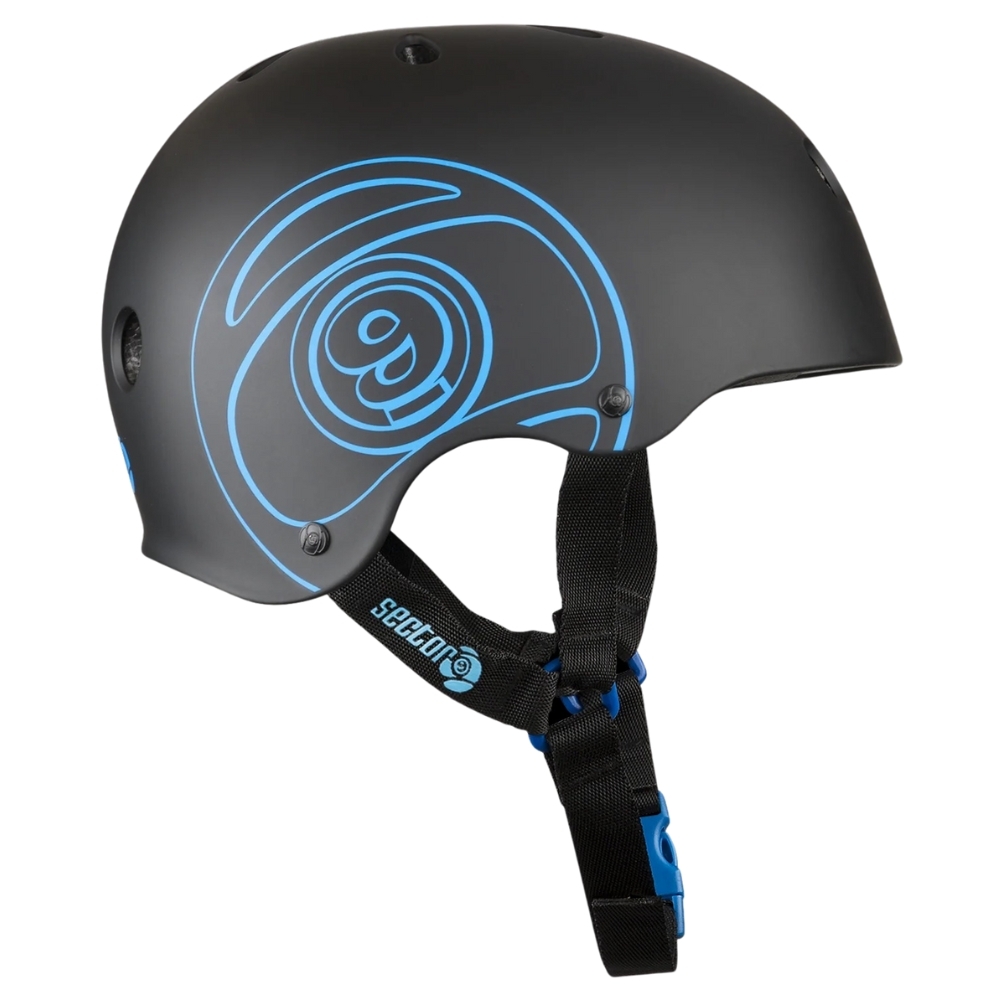 Sector 9 Logic CPSC Bike Certified Black Helmet [Size: S]