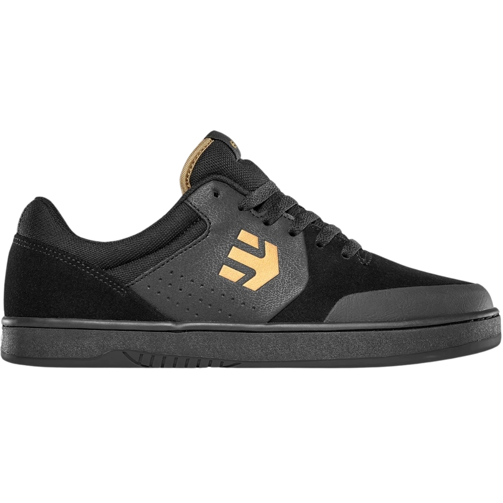 Etnies Marana Black Gold Mens Skate Shoes [Size: US 9]