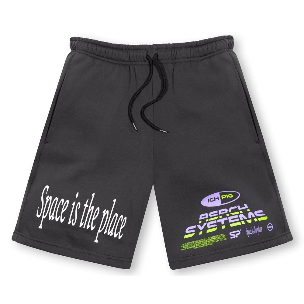 Ichpig Research Systems Vintage Black Shorts [Size: XL]