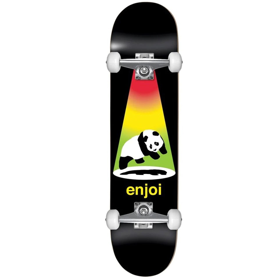 Enjoi Abduction Glow In The Dark Black 8.0 Complete Skateboard