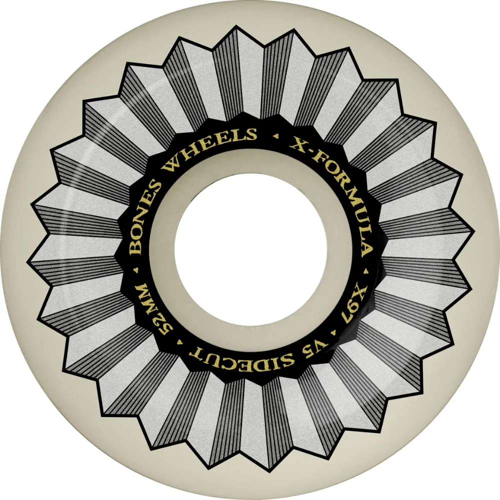 Bones X-Formula Sidecut V5 97A 52mm Skateboard Wheels