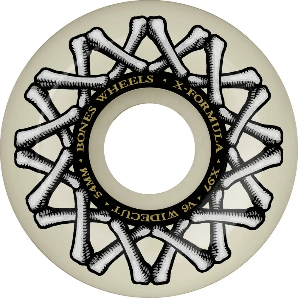 Bones X-Formula Widecut V6 97A 54mm Skateboard Wheels