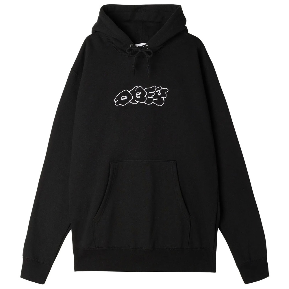 Obey Crude Black Hoodie [Size: M]
