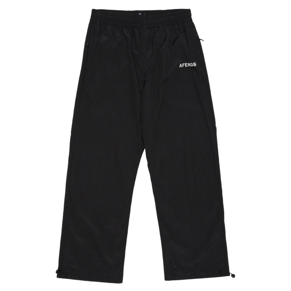Afends Floodlights Recycled Spray Black Pants [Size: S]